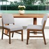 Ashcroft Furniture,Caldwell Dining Chair Set of 2 - Light Grey Boucle - 2 of 4