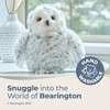 Bearington Bearington Collection Drift The Snowy Owl Plush, Owl Stuffed Animal, 8 Inch - 2 of 4