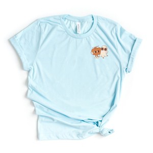 Simply Sage Market Tis The Season Pumpkin Ghost Front And Back Short Sleeve Tee - 1 of 4