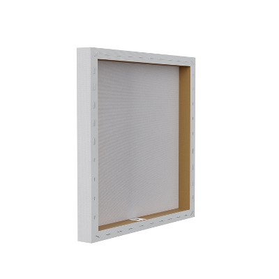 Farmhouse White Rose Blossoms Canvas Wall Art, 17" x 17"