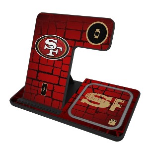 NFL NFC Teams Brick Wall 15-Watt 3 in 1 Charging Station - 1 of 4