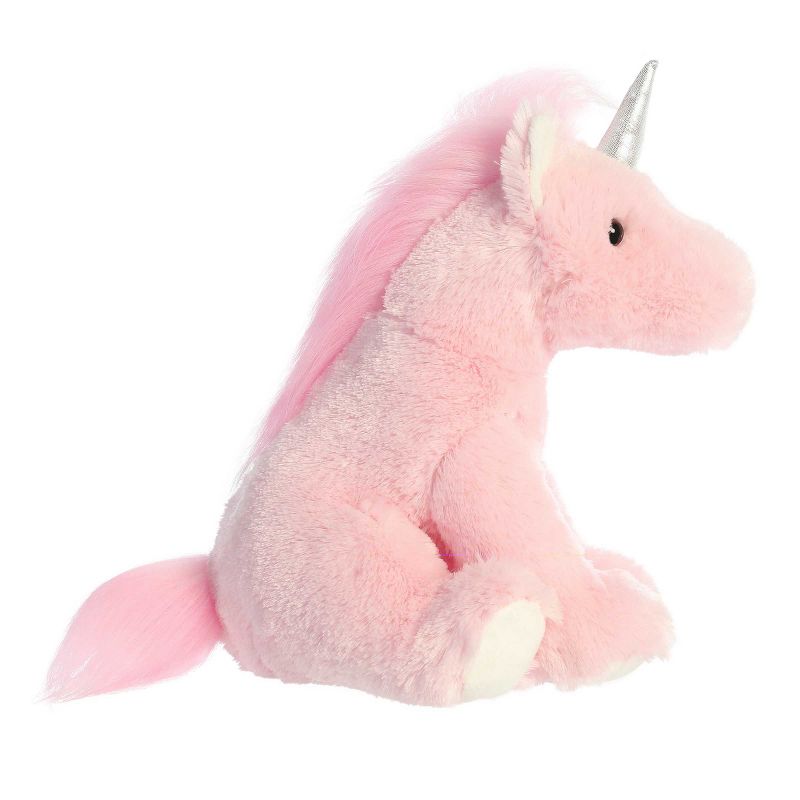 Aurora Medium Unicorn Cuddly Stuffed Animal Pink 11.5", 3 of 5