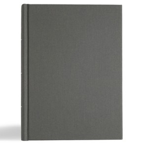 KJV Study Bible, Large Print Edition, Charcoal Cloth Over Board - by  Holman Bible Publishers (Hardcover) - 1 of 1