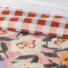 Toddler Flower/Plaid Reversible Kids' Comforter - Pillowfort™ - 4 of 4