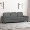 vidaXL Sofa Chair Accent Upholstered Club Armchair for Living Room Fabric - 2 of 4