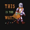 Girl's Star Wars The Mandalorian Halloween This is the Way Treats T-Shirt - 2 of 4