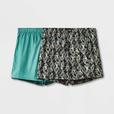 Pair of Thieves Men's Slim-Fit Woven Boxers, 2-Pack