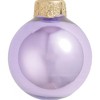 Northlight 18ct Lavender Pearl Finish Glass Christmas Ball Ornaments 3.25" (80mm) - 2 of 3