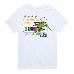 Boys' - Teenage Mutant Ninja Turtles - Its Ninja Time Donnie Short Sleeve Graphic T-Shirt - 1 of 3