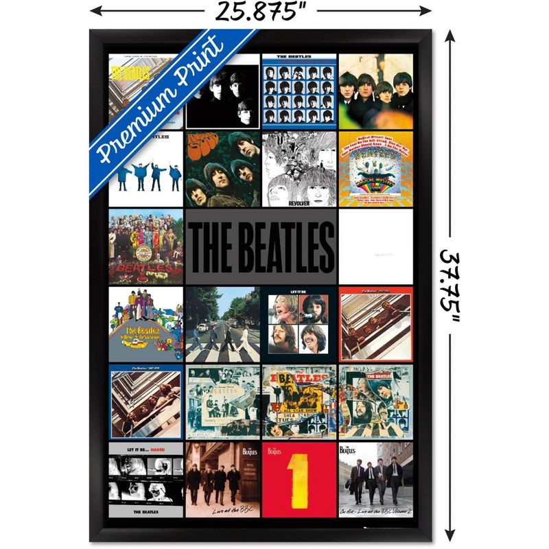 Trends International 24X36 The Beatles - Albums Framed Wall Poster Prints, 3 of 7