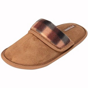 Roxoni Boys Slipper Scuff Soft Comfort Kids Classic House Shoes - 1 of 4