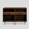 Modern Hairpin Leg Storage Console Table - Saracina Home - 3 of 4