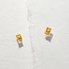 Pure Collection by Ross-Simons 1.90 ct. t.w. Citrine Stud Earrings in 14kt Yellow Gold - 3 of 4