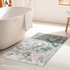 Area Rug Machine Washable Boho Carpet Non Slip Abstract Vintage Indoor - 4 of 4