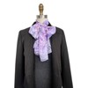 Wrapables Lightweight Sheer Silky Feeling Georgette Scarf, Lavender Peony - 4 of 4