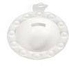BathShroom (White) Overflow Drain Cover for Fuller Baths TubShroom - 4 of 4