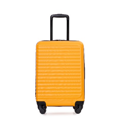Lyngins 20" Carry on Luggage Lightweight Suitcase, Lightweight Durable ABS Luggage with Spinner Wheels, Free Non-Woven Bag, Away Luggage for Travel