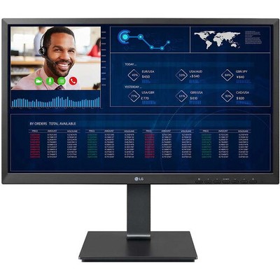 Manufacturer Refurbished LG 24CN650N-6N 24" All-in-One Thin Client Monitor, Black