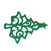 Transpac 0.75 In Cast Iron Christmas Trivet Painted Filigree Trivets - 2 of 3