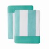 Oceanfront Resort 2pk Cabana Striped Beach Towels - 2 of 4