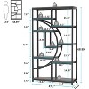 Tribesigns 5 Tier Etagere Bookcase, Freestanding Bookshelf with 9-Open Storage Shelf for Home Office - image 3 of 4