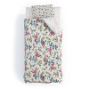 Deny Designs Twin/Twin Extra Long Wagner Campelo Rose Fruits Duvet Cover and Pillow Shams: Abstract Design, Year-Round Comfort - 2 of 4