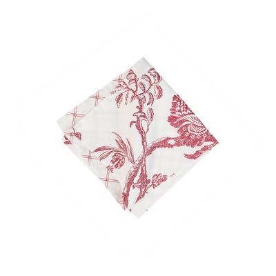 C&F Home Arcadia Red Napkin Set of 6