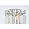 Elegant Lighting 2030W6C/RC Maxim 2-Light Wall Sconce, Chrome Finish with Royal Cut Crystals - 4 of 4