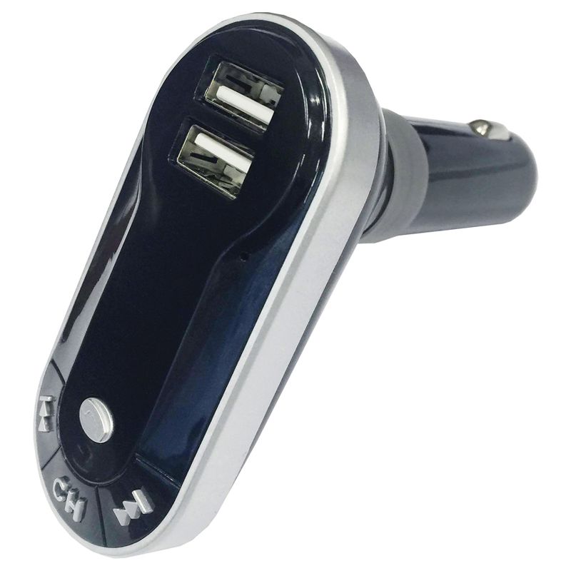Naxa® Bluetooth® FM Transmitter with MP3 Player and USB Charging, 3 of 6
