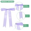 Unique Bargains Polyester Craft DIY Decorative Ribbon Twist Tie Bows 7x5" 50 Pcs - 2 of 4