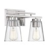 Savoy House Calhoun 2 - Light Vanity in  Satin Nickel - 4 of 4