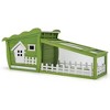 Costway 62'' Wooden Rabbit Hutch Indoor Outdoor Rabbit Cage Bunny House w/ Pull Out Tray - 2 of 4