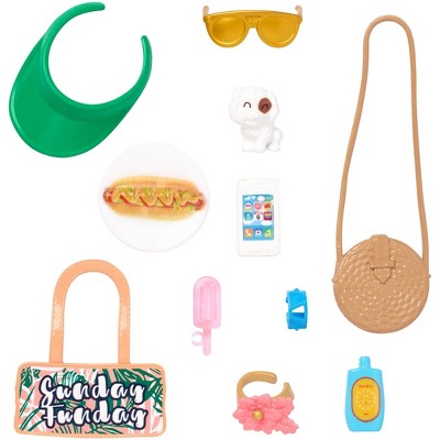 barbie doll beach accessories