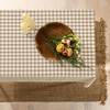 Kate Aurora Country Farmhouse Plaid Buffalo Check Stain & Spill Proof Fabric Tablecloths - image 4 of 4