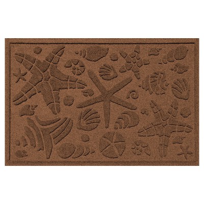 Dark Brown Solid Doormat - (2'x3') - Bungalow Flooring