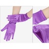 INSPIRE CHIC Women's Satin Lightweight Wrist Length Gloves - 3 of 4