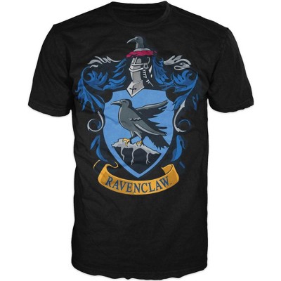 Harry Potter Ravenclaw Crest Men's Black T-Shirt