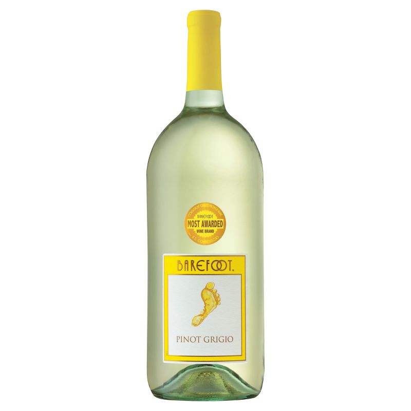 Barefoot Cellars Pinot Grigio White Wine - 1.5L Bottle, 1 of 7