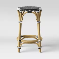 Perry Rattan Backless Woven Counter Height Barstool - Threshold™