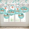 Big Dot of Happiness Thank You Doctors - Doctor Appreciation Week Hanging Decor - Party Decoration Swirls - Set of 40 - 3 of 4