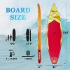 126" Inflatable Stand Up Paddle Board,330 LBs, Non-Slip Deck Design, Premium Accessories & Backpack, Wide Stance, for Adults,Youth - 2 of 4
