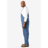 Boulder Creek by KingSize Men's Big & Tall  Denim Overalls - 4 of 4