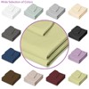 Saloniture 3-Piece Microfiber Massage Table Sheet Set, Includes Flat and Fitted Sheets with Face Cradle Cover - 4 of 4