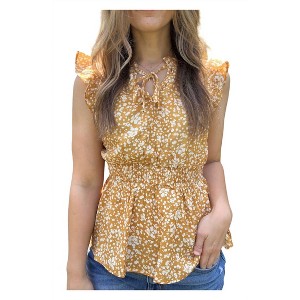 Women's Floral Top - Hayden LA - 1 of 3