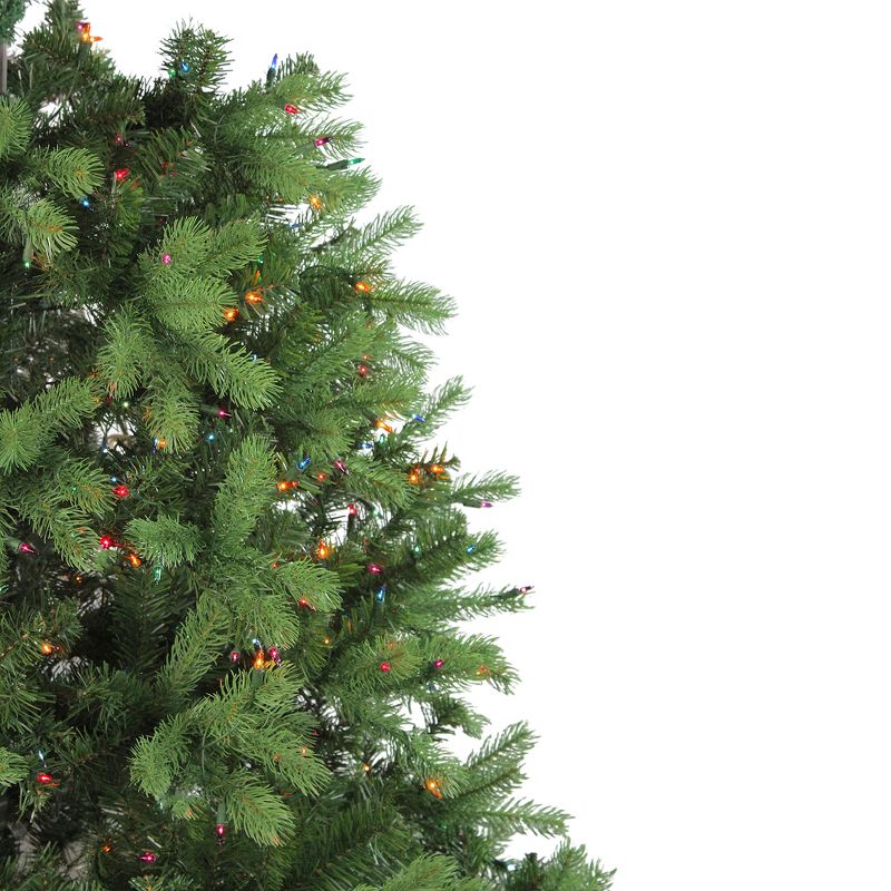 Northlight Real Touch™️ Pre-Lit Full Noble Fir Artificial Christmas Tree - 6.5' - Multi-Color Lights, 6 of 11