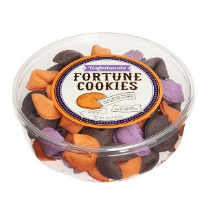 Halloween Unfortunate Fortune Cookies 16 oz - 1 of 2