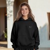 Dalix Butterfly Embroidery Midweight Fleece Sweatsuit Set Hoodie Jogger Soft Fleece Relaxed Fit Lounge Womens - 4 of 4