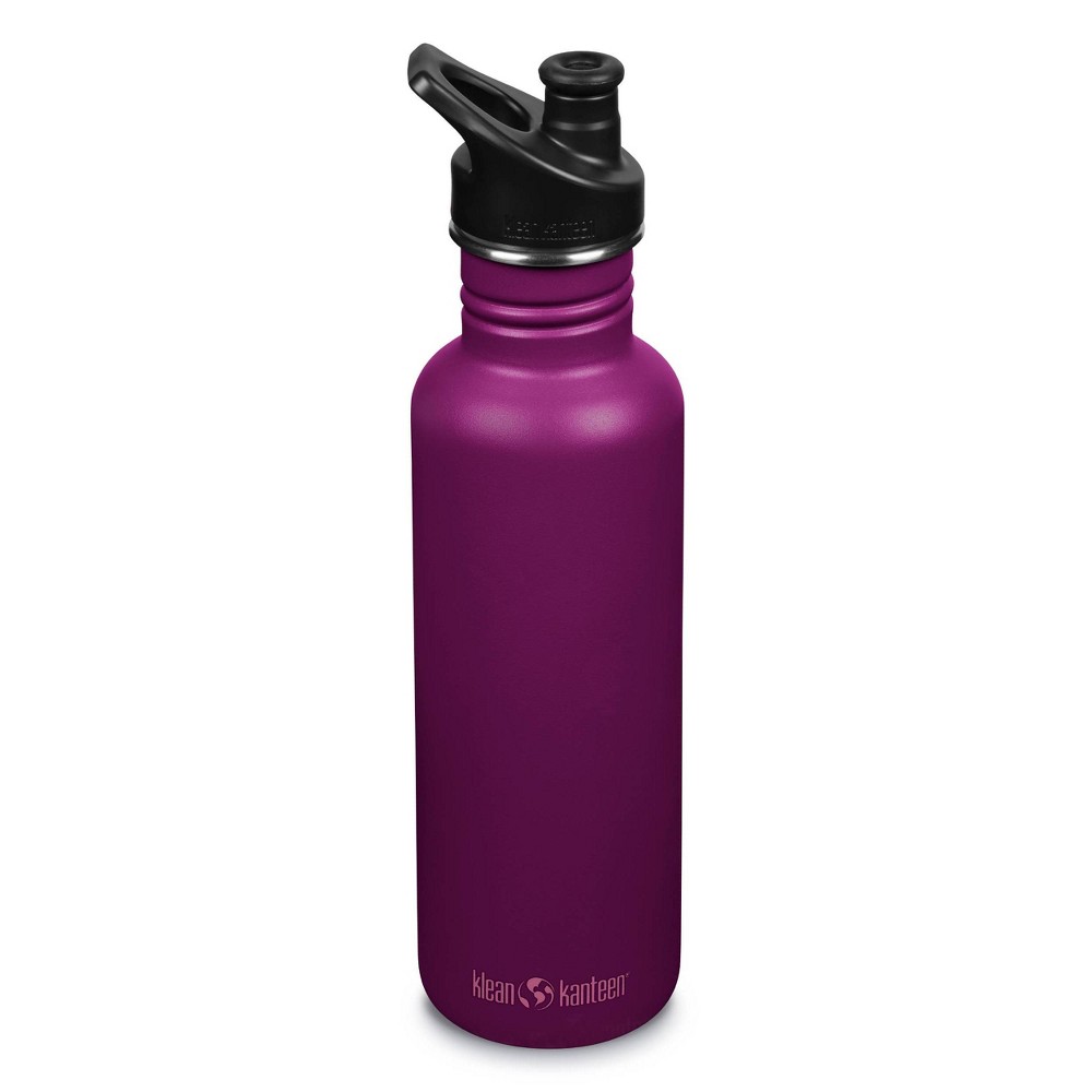 Klean Kanteen 27oz Classic Stainless Steel Water Bottle - Purple