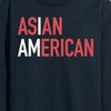 Men's - Instant Message - I Am Asian American Long Sleeve Graphic T-Shirt - 2 of 4