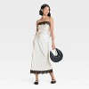 Women's Lace Trim Midi Skirt - A New Day™ - 3 of 3
